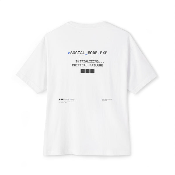 Social_Mode.EXE — Oversized Tee