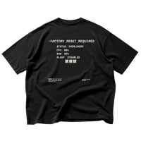 Factory Reset — black back